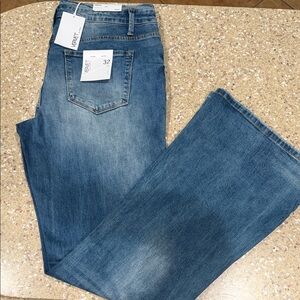 Vervet high rise flare jeans